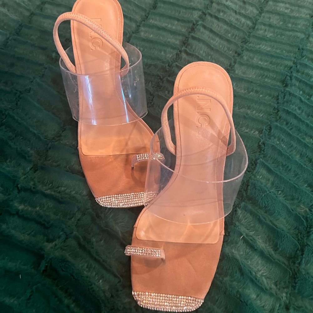 INC International Concepts Diamond Bling Heels